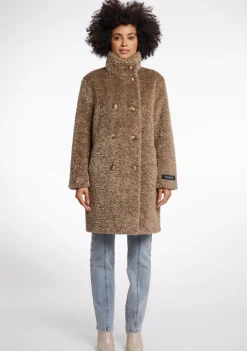 DAMES RINO EN PELLE MANTEL