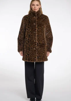 DAMES RINO EN PELLE MANTEL