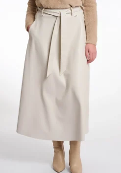 DAMES RINO EN PELLE ROK