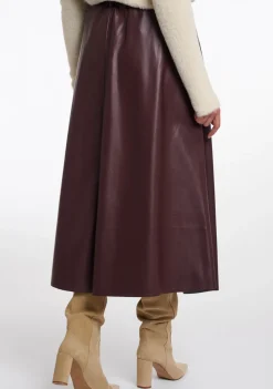 DAMES RINO EN PELLE ROK