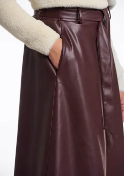 DAMES RINO EN PELLE ROK