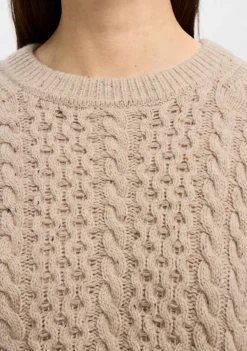 DAMES SELECTED FEMME TRUI KORTE MOUW