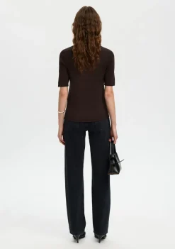 DAMES SELECTED FEMME TRUI KORTE MOUW