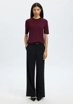 DAMES SELECTED FEMME TRUI KORTE MOUW