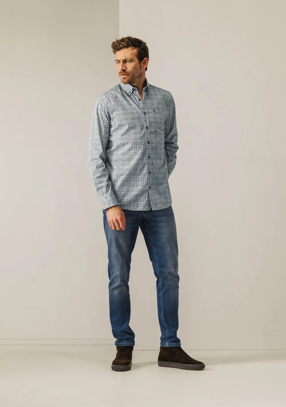 Heren STATE OF ART OVERHEMD