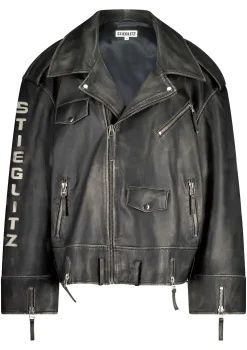 DAMES STIEGLITZ LEER/SUEDE JACK