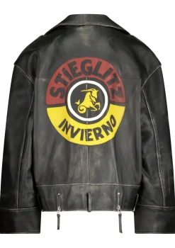 DAMES STIEGLITZ LEER/SUEDE JACK