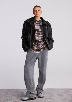 DAMES STIEGLITZ LEER/SUEDE JACK