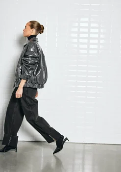 DAMES WITH BLACK LEER/SUEDE JACK