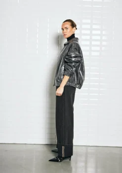 DAMES WITH BLACK LEER/SUEDE JACK