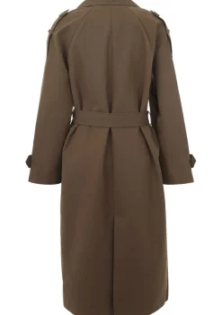 DAMES WITH BLACK TRENCHCOAT