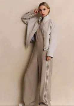 DAMES YAYA LEER/SUEDE JACK