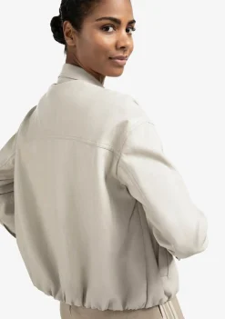 DAMES YAYA LEER/SUEDE JACK