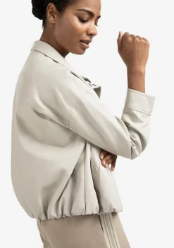 DAMES YAYA LEER/SUEDE JACK